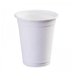 6oz 8oz 11oz benutzerdefinierte, umweltfreundliche Kaffeetassen für Kompostierbare Kaffeetassen Einweg Maisstärke Tassen biologisch abbaubar